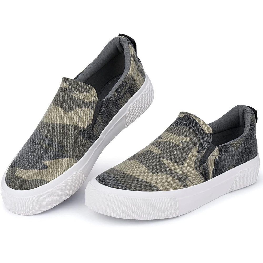 NEW Camo Slip On Shoes